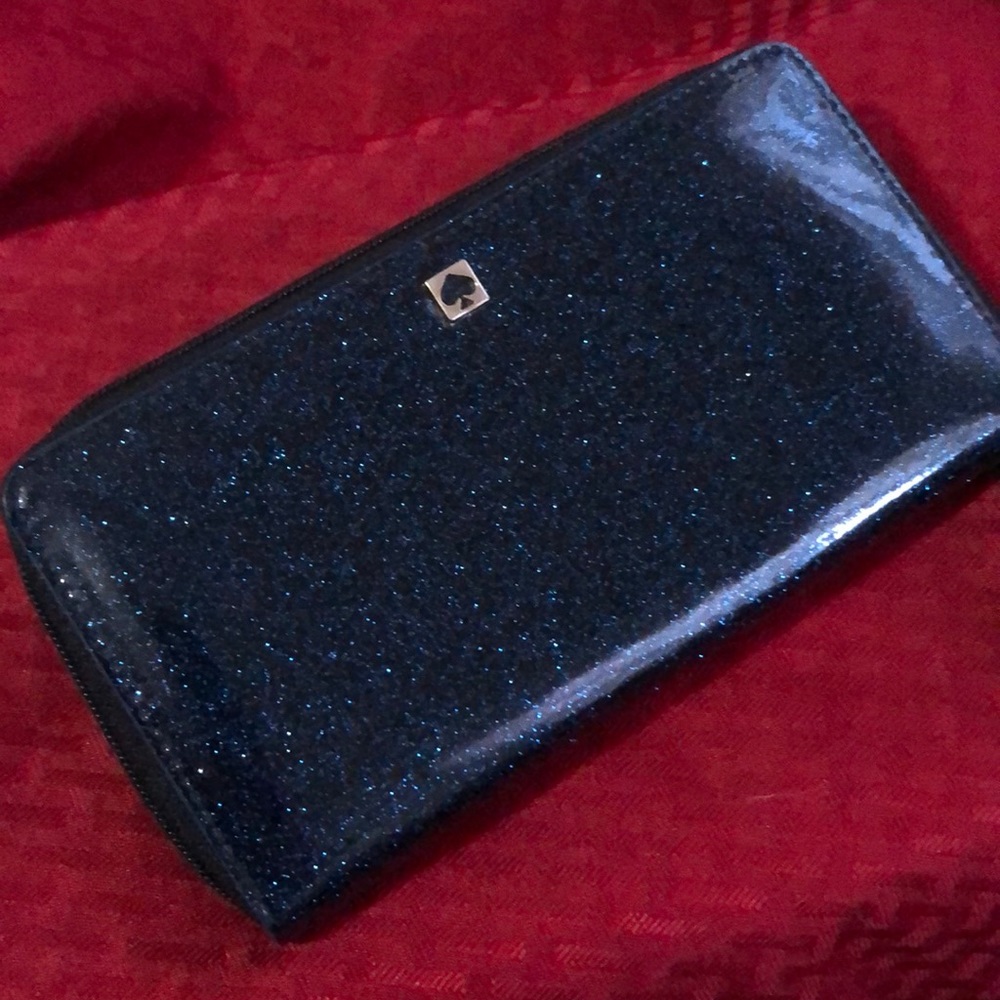 Kate Spade Blue Mavis Street wallet